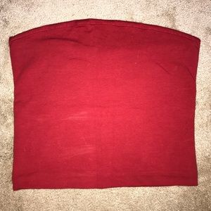 Brandy Melville Red Tube Top